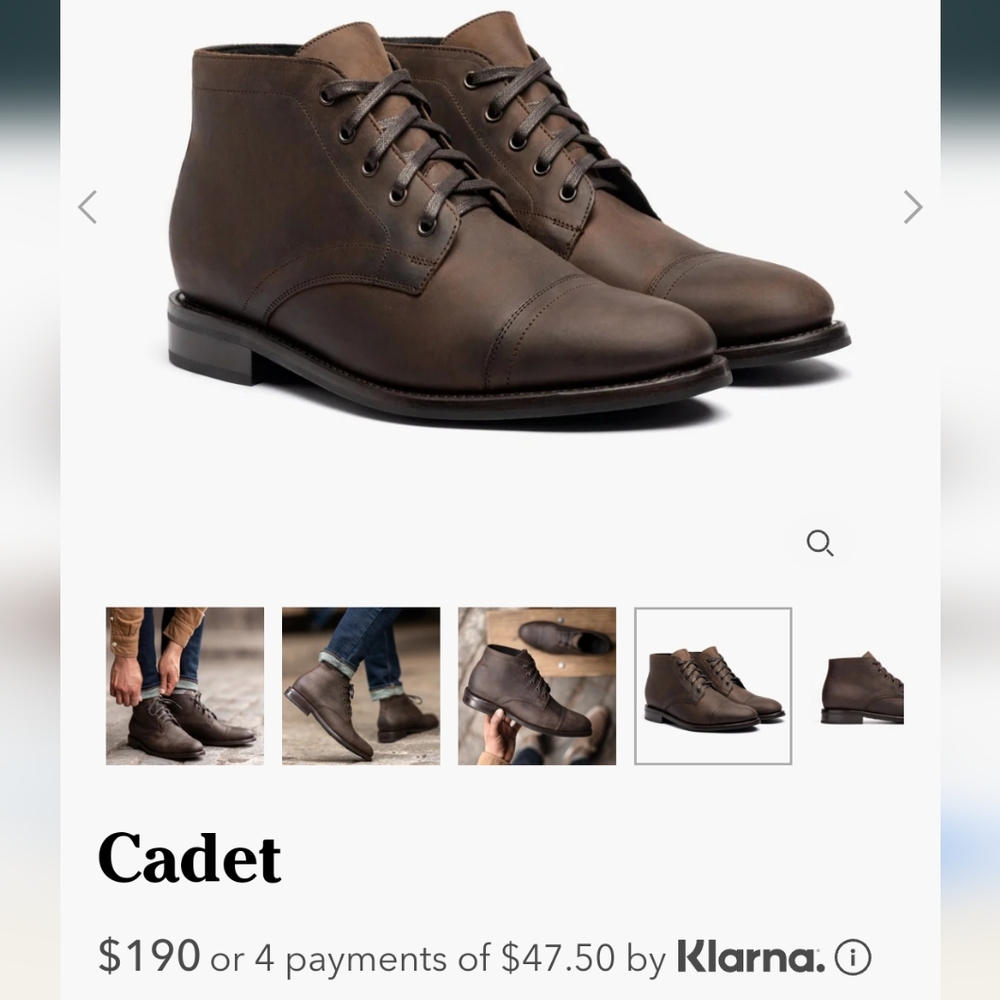 Thursday Boots - Cadet